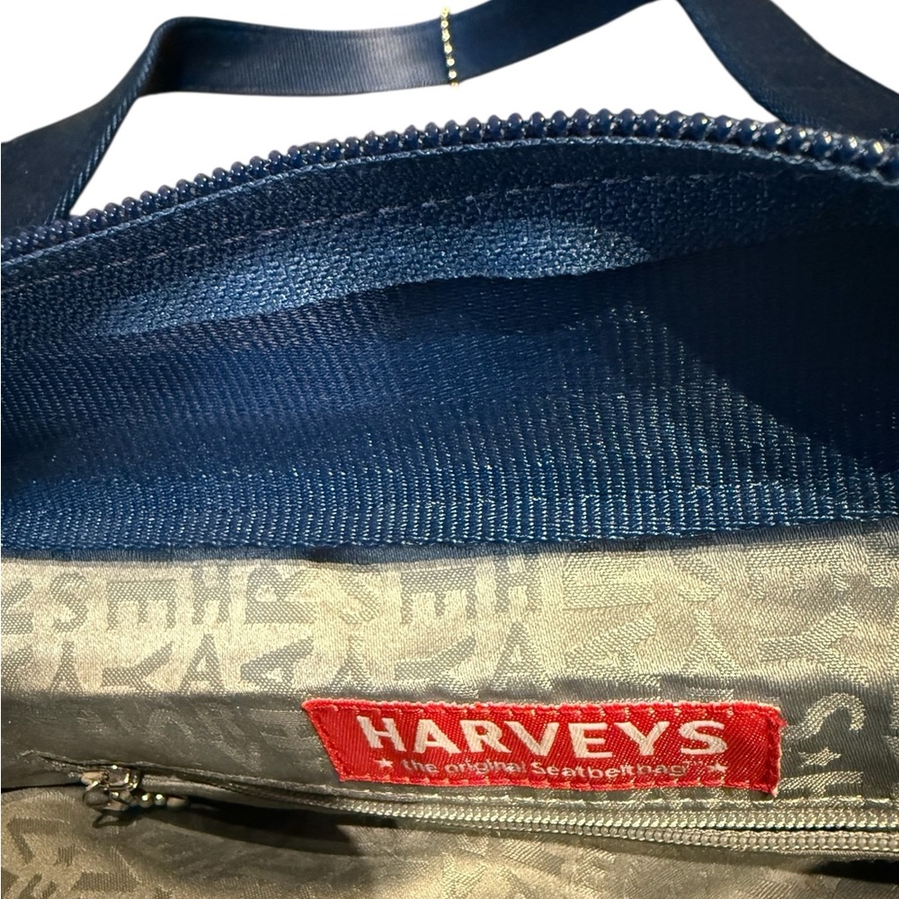 Harveys Blue Seatbelt Bag Tote - Picture 6 of 9